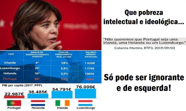 Que pobreza intelectual e ideológica…
