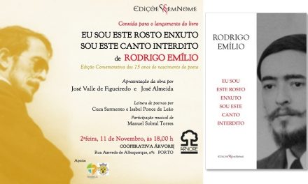 Lançamento do livro de Rodrigo Emílio no Porto