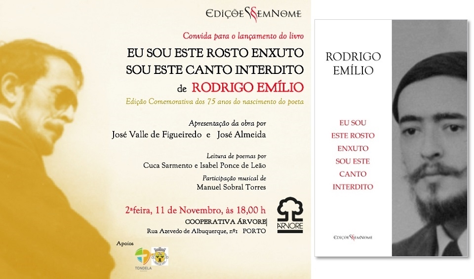 Lançamento do livro de Rodrigo Emílio no Porto