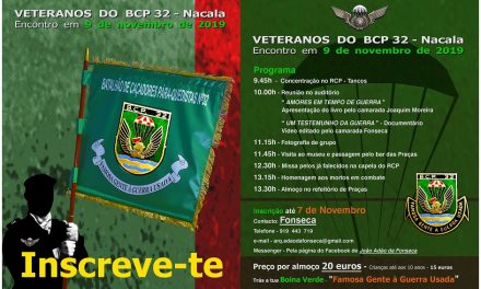 Encontro dos Veteranos do Batalhão de Caçadores Pára-Quedistas 32