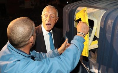 Marcelo Rebelo de Sousa explora a pobreza, a miséria e a desgraça