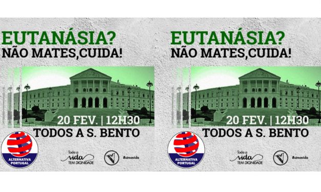 Eutanásia! Não mates, cuida!
